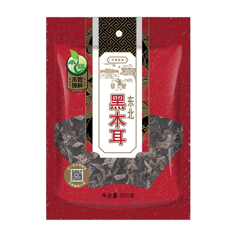 禾煜 东北黑木耳 300g 山珍食用菌 南北干货 禾煜出品