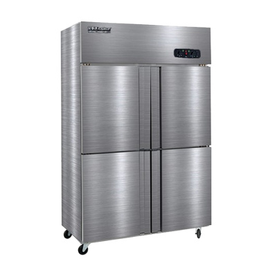 荣事达(Royalstar)CFS-40N4 857L四门双温商用冷柜冰箱立式厨房冰柜上冷冻下冷藏商用展示柜厨房操作台