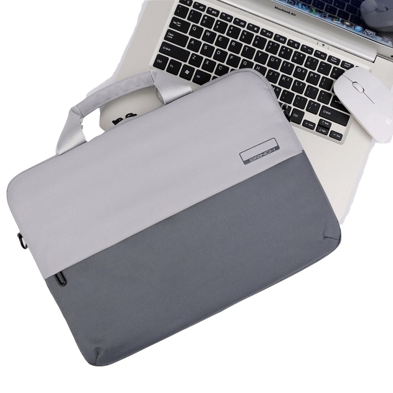 英制(BRINCH)轻薄款笔记本电脑包15.6寸适用苹果小米13.3联想小新14华硕戴尔惠普神舟华为手提单肩男女公文包