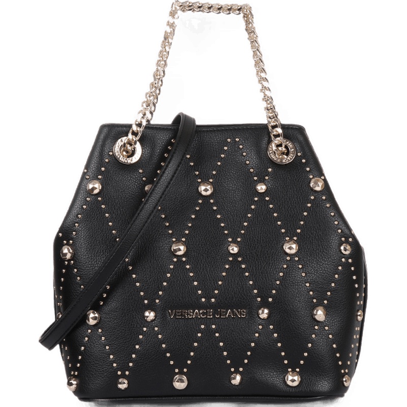 Versace JEANS 范思哲 女士聚酯纤维手提包单肩斜挎包 E1VTBBE2 70883