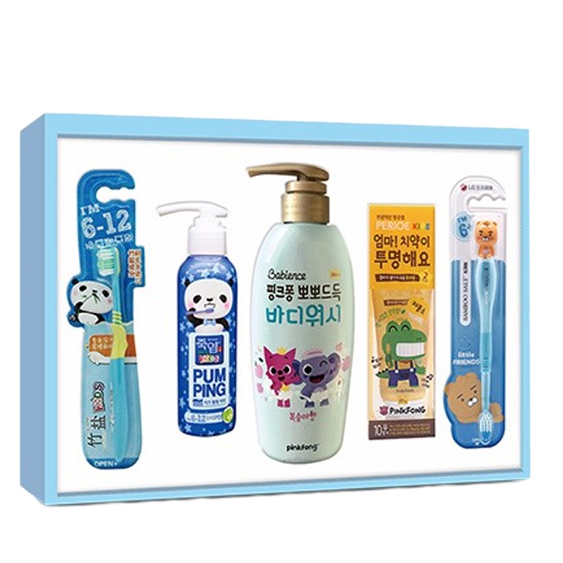 LG生活健康 童年阳光组合B 适合6岁以上(沐浴露+牙膏+啫喱牙膏+牙刷)