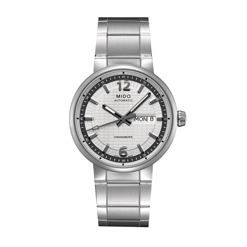 美度(MIDO)瑞士手表 长城系列自动机械钢带男士手表M015.431.11.037.09