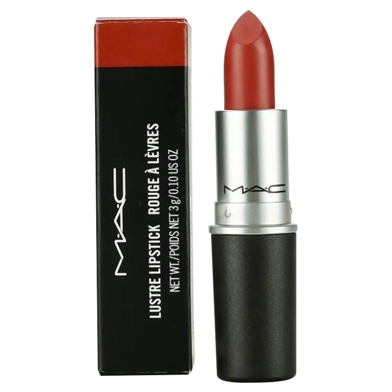 魅可(MAC)口红子彈头经典唇膏保湿滋润916#DEVOTED TO CHILI砖红色3g