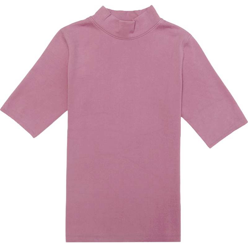 真彩咖啡碳双面绒亲肤保暖上衣女加绒任意裁无痕中领打底内衣秋冬