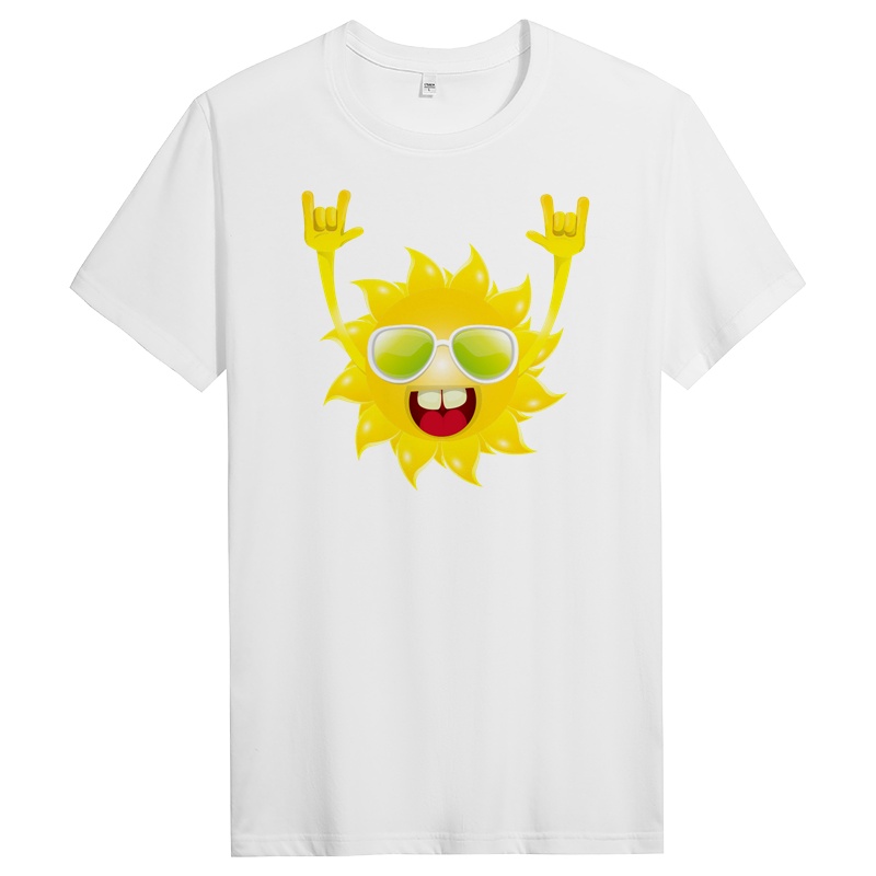 纯棉短袖T恤男士潮流圆领夏季半袖体恤衣服男 DT10855