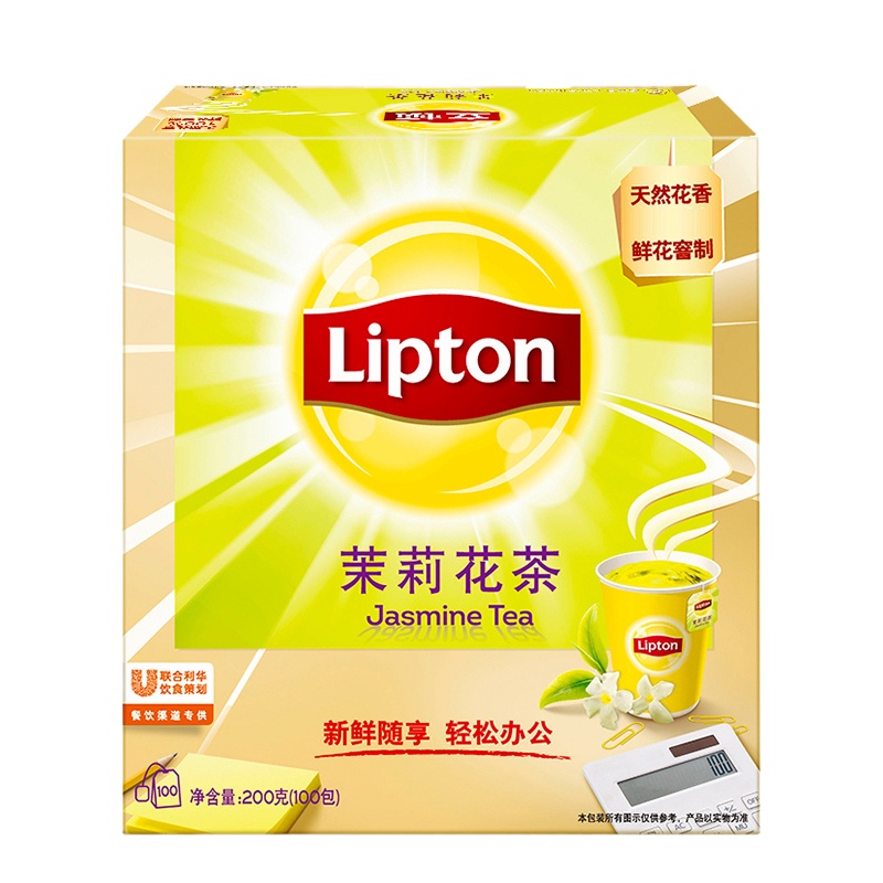 立顿茉莉花茶2g*100