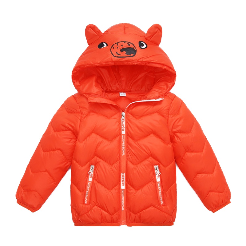 2019胖胖象冬季新款P16中小童男女小孩加厚保暖可爱时尚羽绒棉外套棉衣