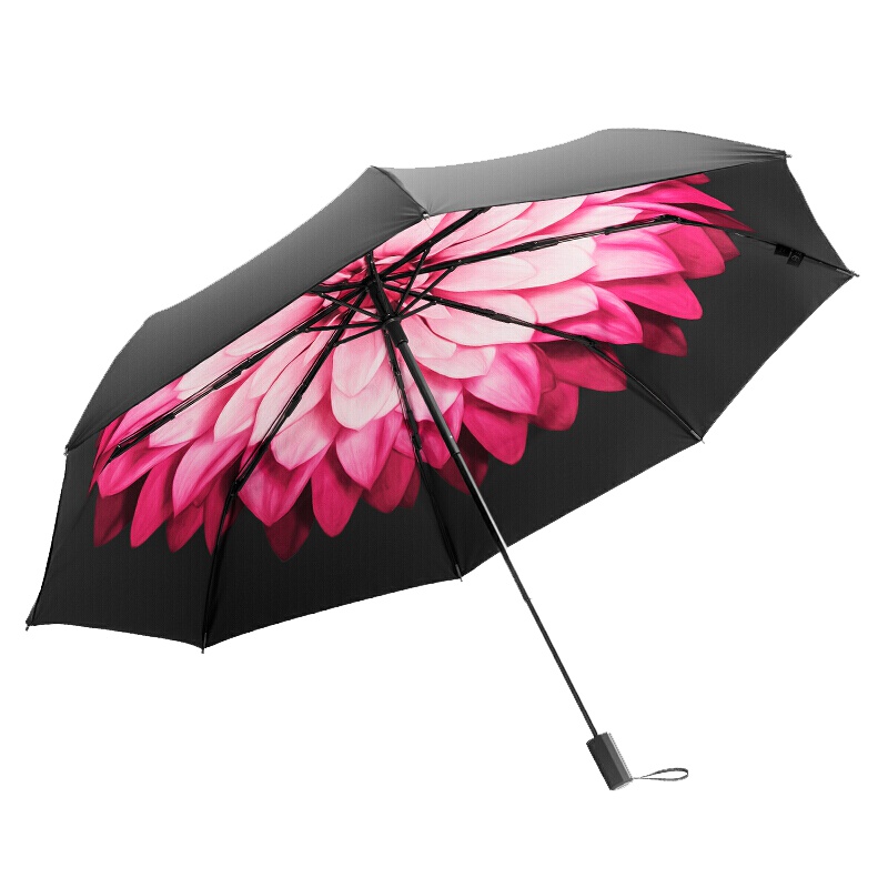 蕉下防晒小黑伞折叠晴雨伞女防紫外线太阳遮阳伞 莲町