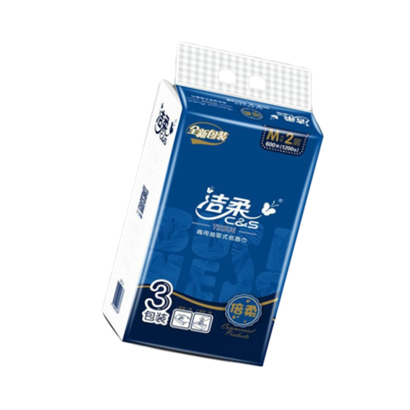 企购优品洁柔CR021-01软抽195X133商用