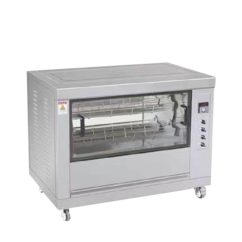 乐创(lecon)商用烤鸡机 立式电热烤鸡排全自动旋转烤鸡炉 7.6KW LC-J-CY278