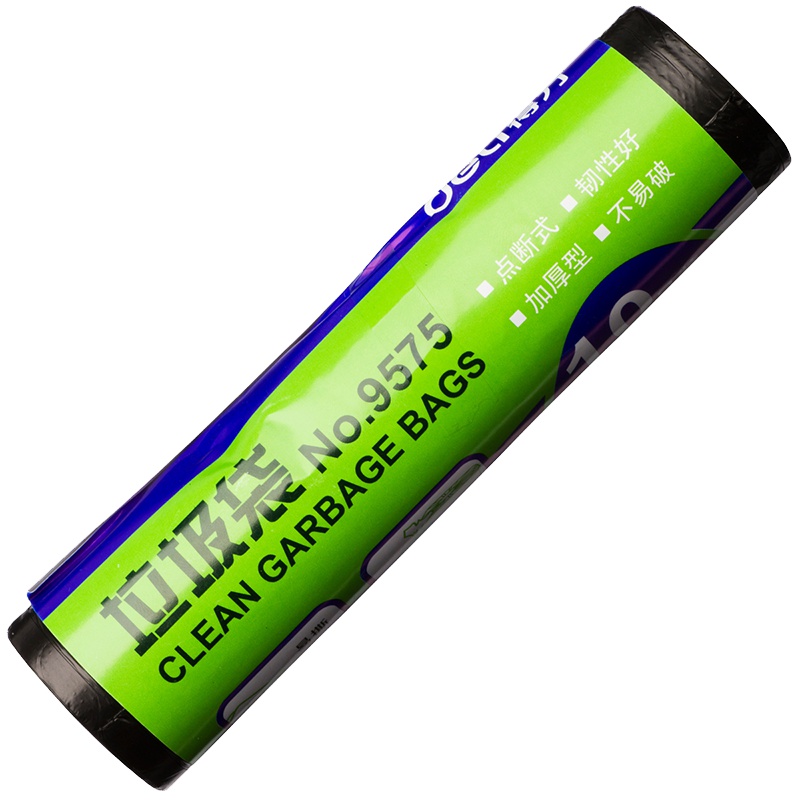 得力(deli) 9575 垃圾袋 家用办公 60X80CM 聚乙烯 XHJ 10只一包装