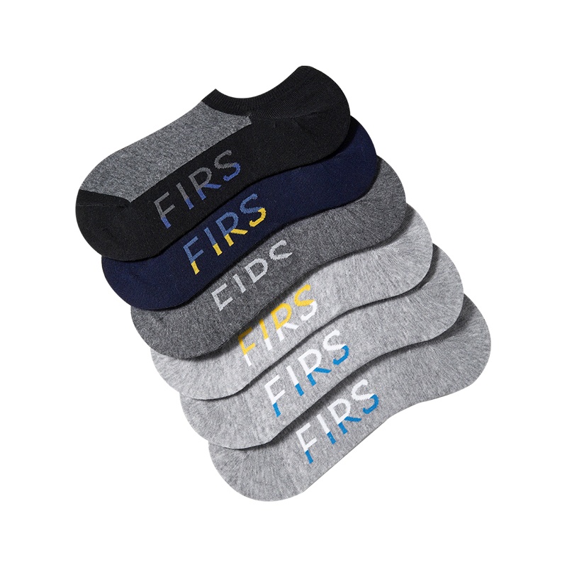 杉杉【AAA】后跟加固防臭透气吸湿排汗夏季袜子男士船袜短袜