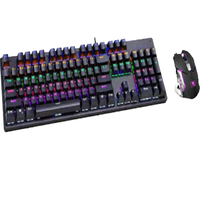 华祺腾达(HQTD)机械键盘鼠标套装HQ-700047