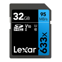 [免邮]雷克沙(Lexar)32G SD卡 633X class10 U1 V1相机存储内存卡 读95MB/s