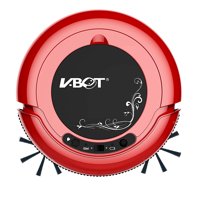 卫博士(V-BOT)T270 扫地机器人家用全自动清洁吸尘器 擦地扫地拖地一体机 放跌落 吸小米粒小石头 红色