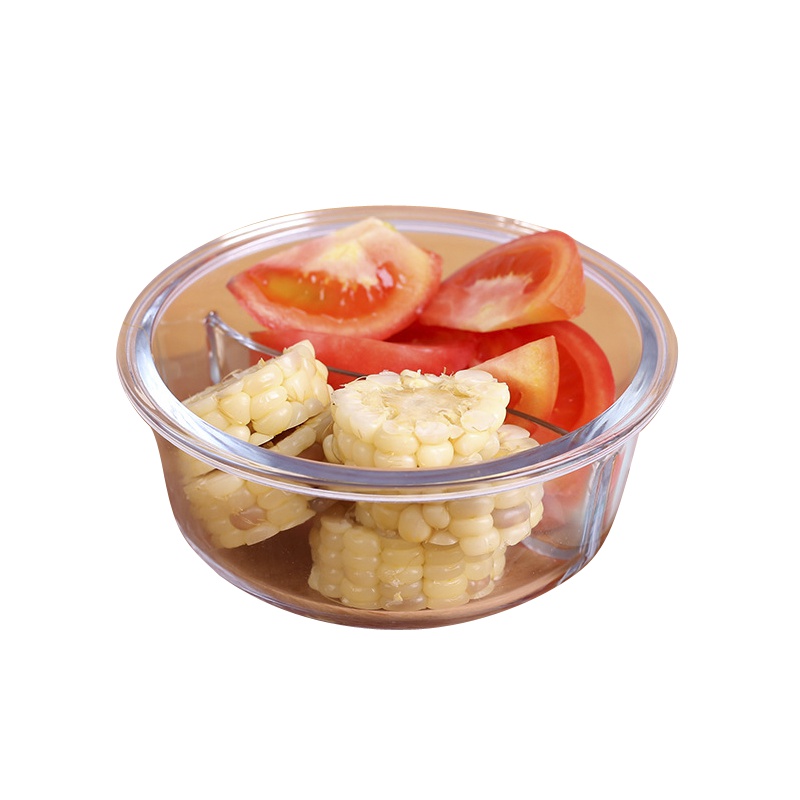 微波炉专用饭盒保鲜碗耐热玻璃保鲜盒 韩式家用便当盒 AQN-010016