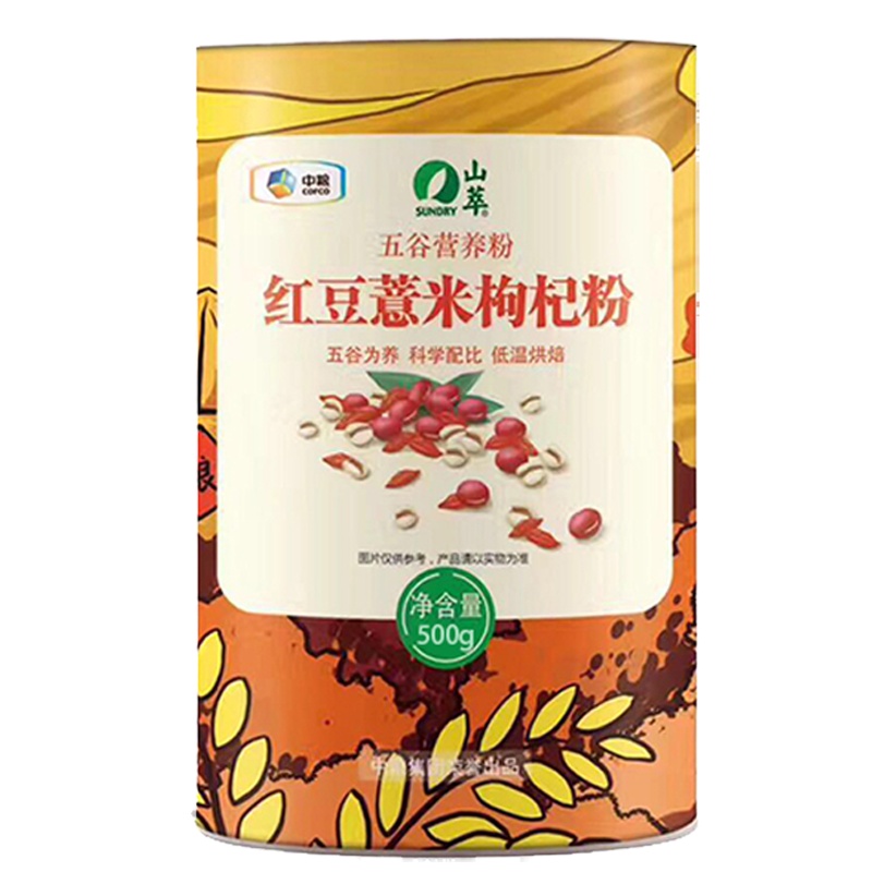 中粮福临门山萃红豆薏米枸杞营养粉500g