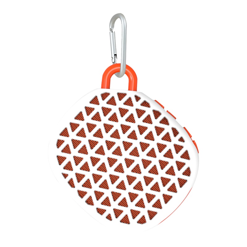 PANDA/熊猫BA-285无线蓝牙插卡音箱随声便携户外小音响低音小钢炮 白橙色