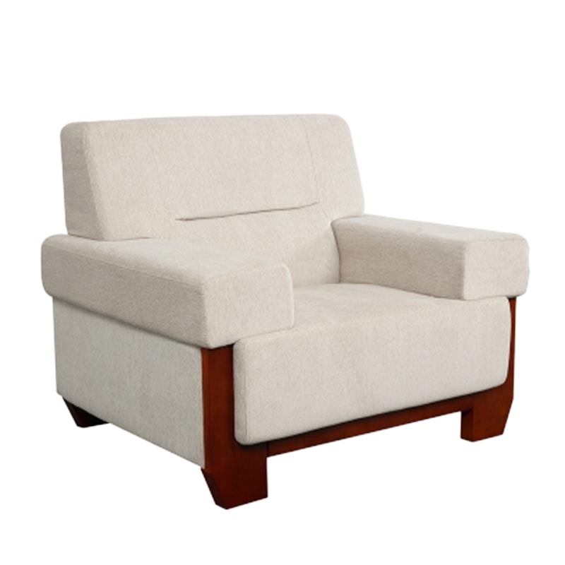 洛伊丽 布艺会议沙发办公沙发茶几组合简约现代商务会客区单人贵宾接待室现代简约