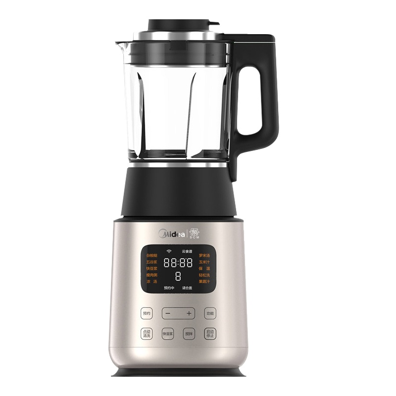 美的(Midea) MJ-BL1528A破壁机智频低音破壁养生料理机智能榨汁机果汁机搅拌机家用加热全自动婴儿辅食机