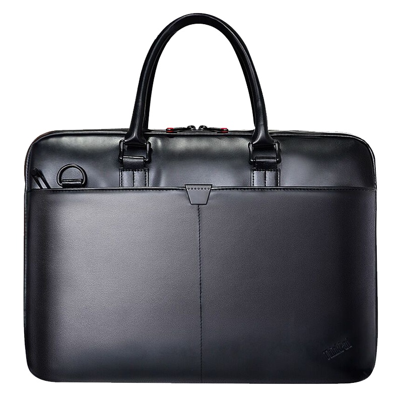 联想(Lenovo) 原装配件T300皮包 单肩手提电脑包15.6英寸及以下电脑可用