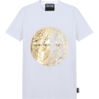 VERSACE JEANS COUTURE 范思哲 男士 棉质圆领短袖T恤B3GVA7GE 30314
