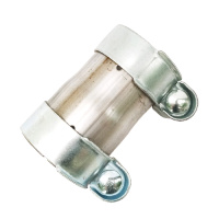 汽车排气管大小头转接管子口变径卡箍对接头管夹子阿斯卡利送防火布密封胶 60-63