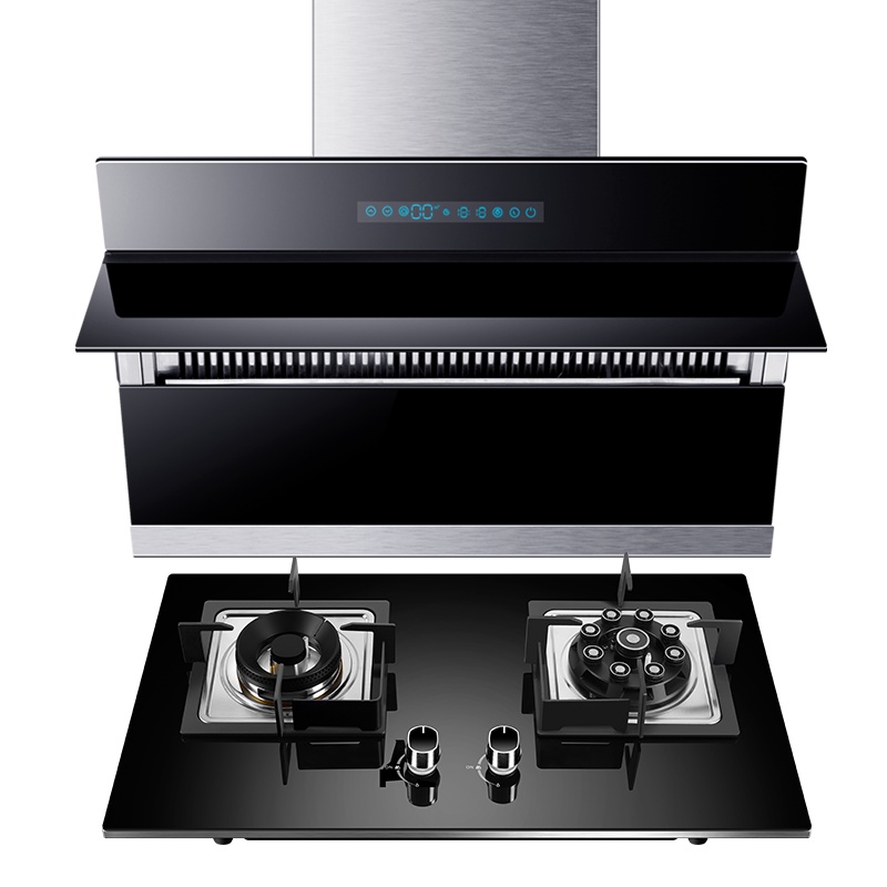 欢呼好太太 20立方侧吸式大吸力抽油烟机燃气灶烟灶套餐 36S+A118自动开合双向劲吸烟灶套装 自动清洗 天然气