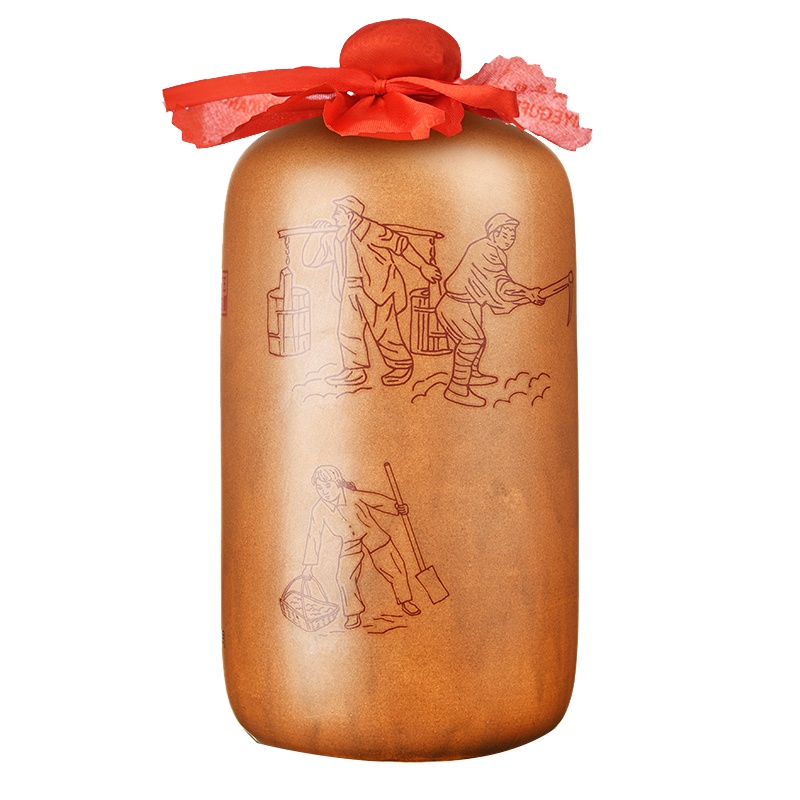 伊力特纪念版3斤陶瓷坛1500ML新疆特色白酒礼盒送礼