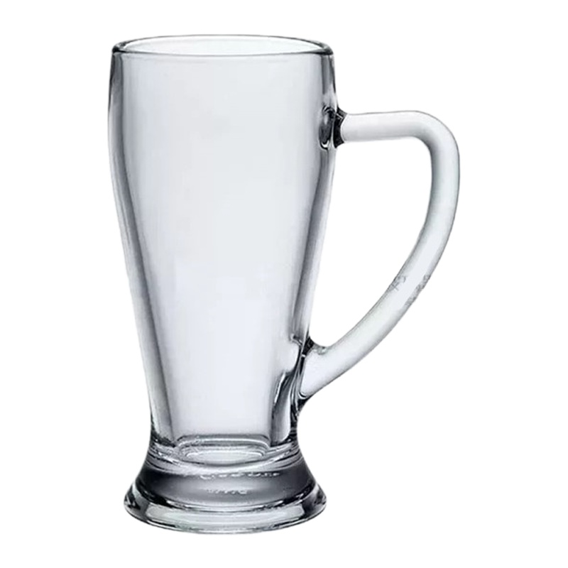 耐热120℃耐冷-20℃冷热饮玻璃水果茶杯冰镇奶茶果汁杯水杯啤酒杯 封后 400奶茶水果杯+专用吧勺