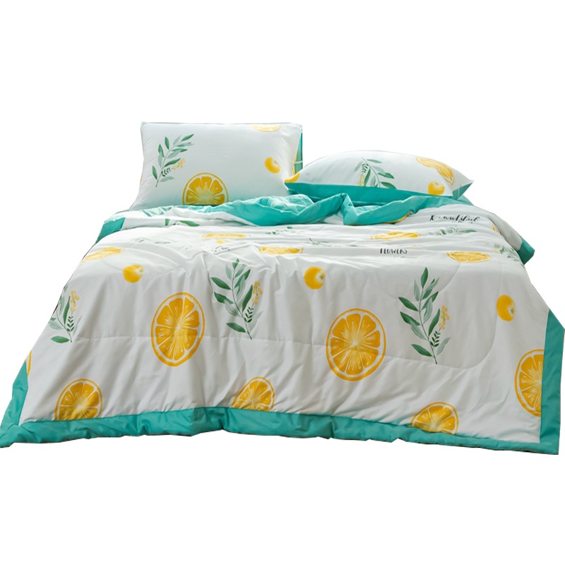 北极绒/Bejirog春夏全棉夏被四件套纯棉空调被儿童被子夏凉被三件套全棉枕套床单