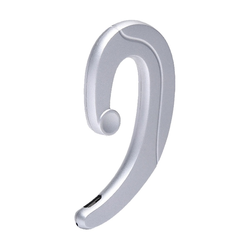 风悦S2升级版 蓝牙耳机无线挂耳式不入耳运动跑步迷你耳塞小米华为vivo苹果oppo手机耳机通用 银色