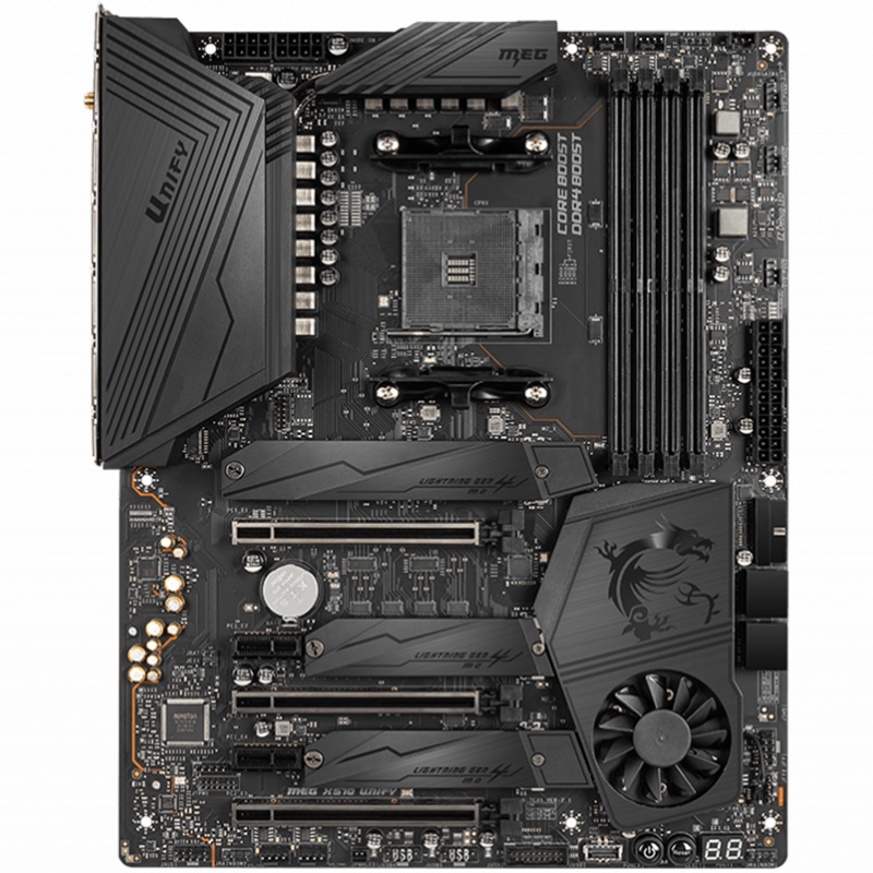 微星MSI X570 UNIFY+R7 5800X板U套装