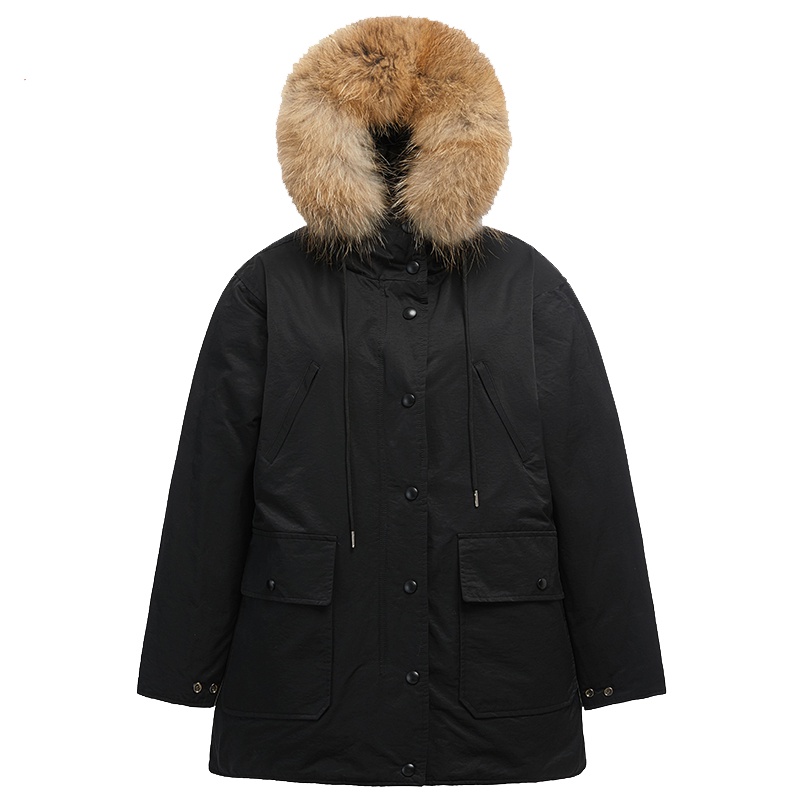 yaloo/雅鹿2019冬装新款韩版加厚宽松两面穿羽绒服女反季清仓外套