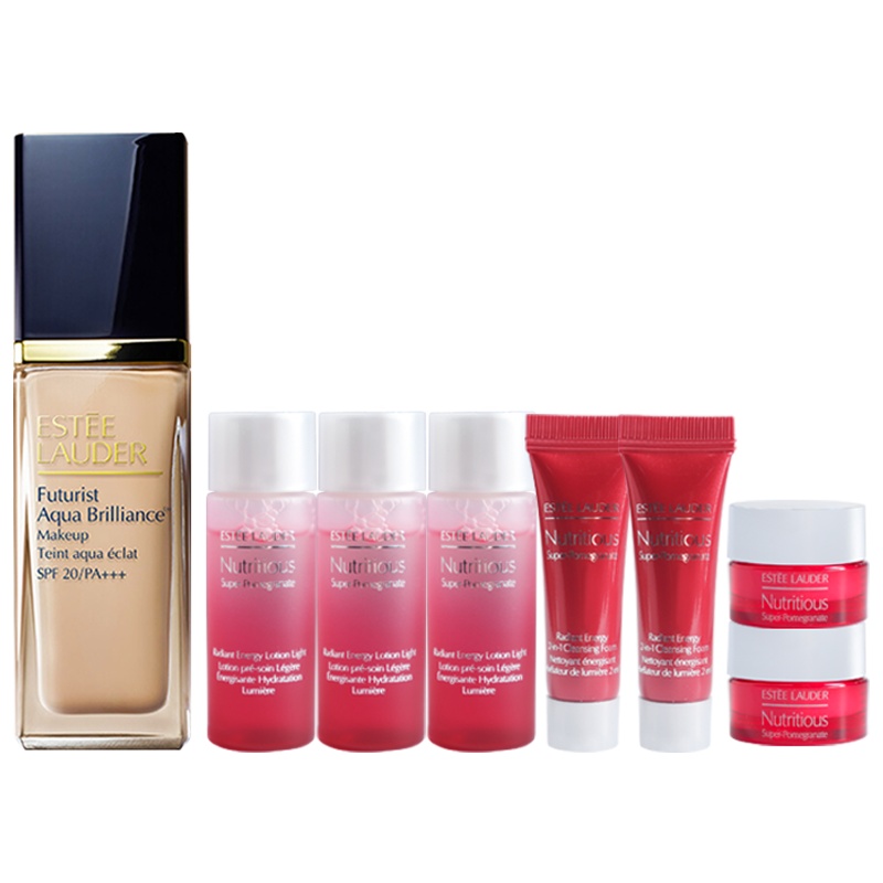 雅诗兰黛(Estee Lauder)沁水粉底液63号套装