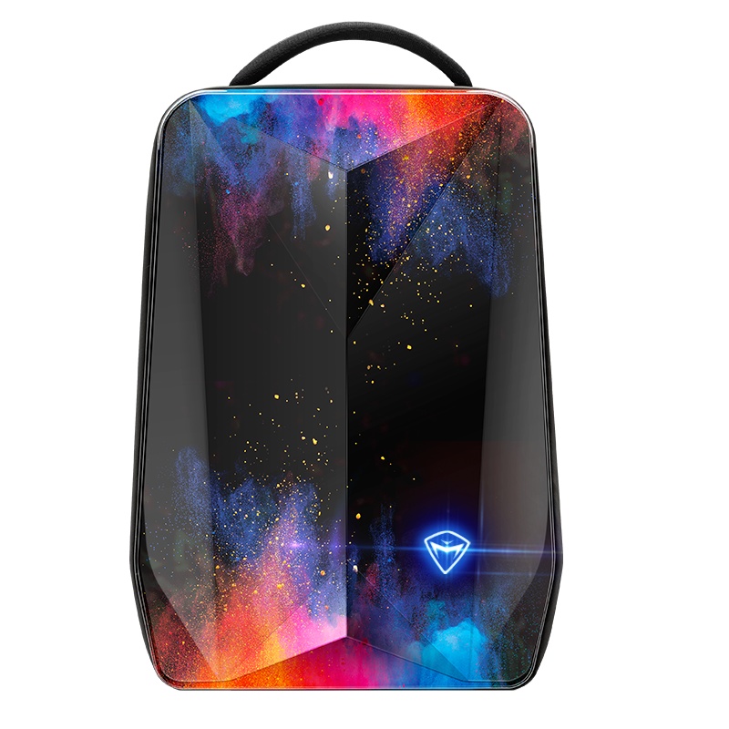 MACHENIKE机械师 硬壳背包空间站手提防雨USB快充接口13.3/15.6英寸笔记本双肩包电脑包背包商务学生