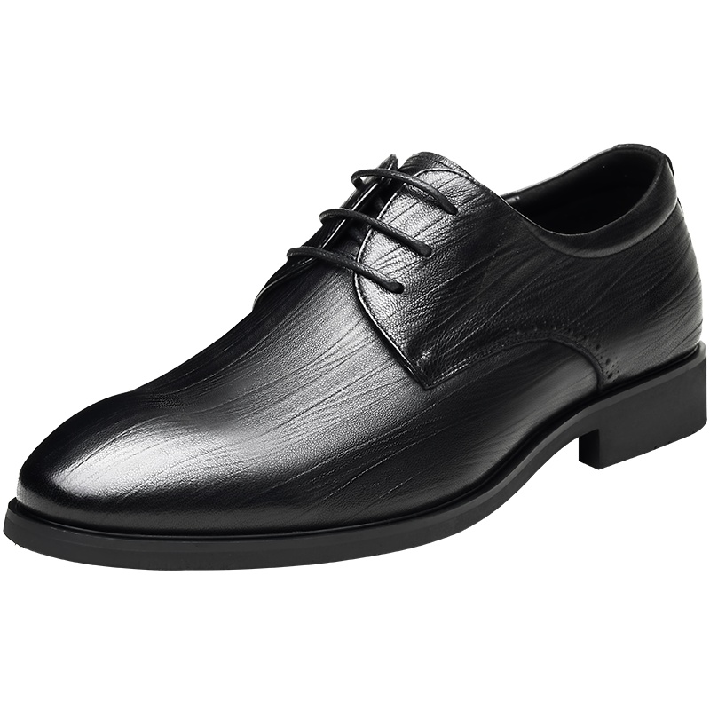 奥康皮鞋男商务正装皮鞋低帮系带鞋子男士休闲皮鞋单鞋