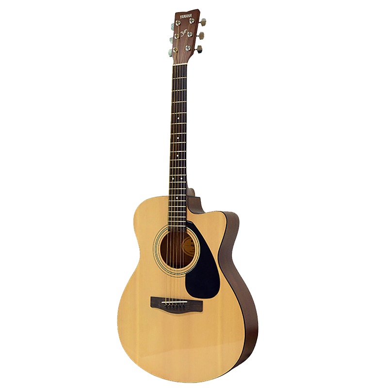 雅马哈(YAMAHA)FS100C雅马哈民谣吉他初学入门吉他男女木吉它jita乐器木吉他缺角40英寸