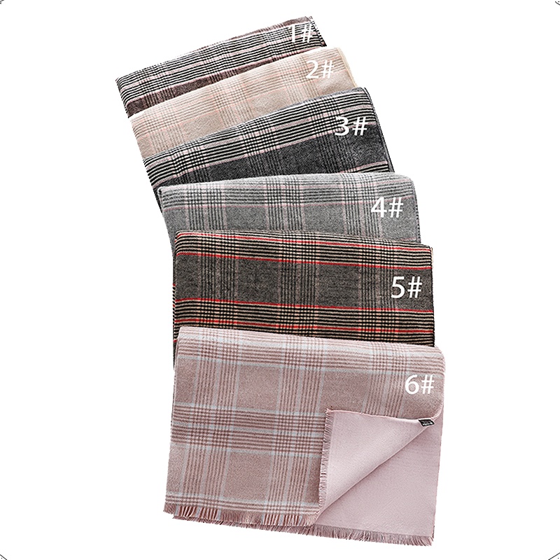 芙蓉龙围巾男女通用款秋冬季简约百搭文艺围巾披肩长款加厚保暖围巾