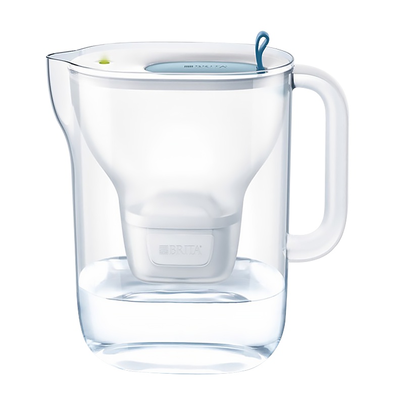 碧然德(BRITA)净水器设计师Style XL-YB家用滤水壶净水壶蓝色一壶7滤芯净水机