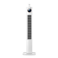 海尔(Haier)塔扇HFZ-Y1103AX 三档调节 广角摇头 一键息屏 温度显示 遥控控制电风扇落地扇风扇无叶风扇