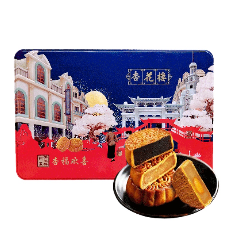 杏花楼 杏福欢喜月饼 480g