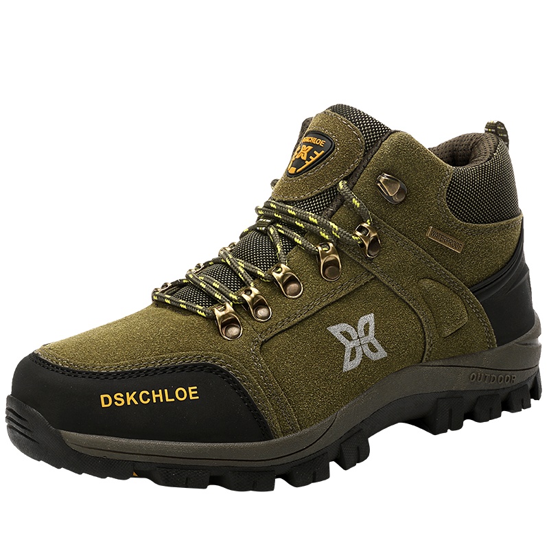 YIBULUOTUO男鞋登山鞋透气户外运动休闲鞋男士防滑防水徒步鞋旅游鞋