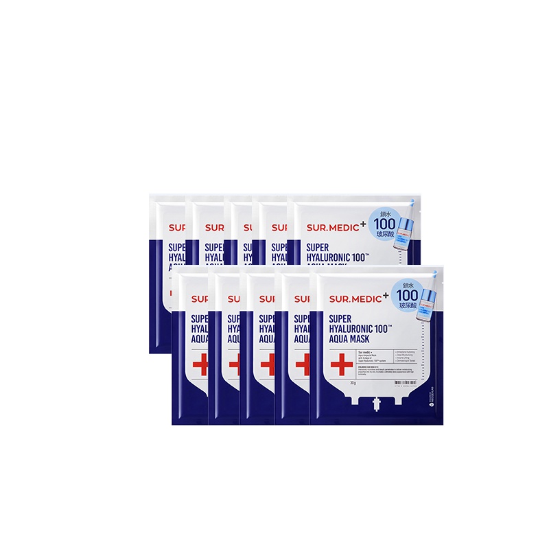诗梅迪(韩国)玻尿酸保湿精华面膜30ml*10片