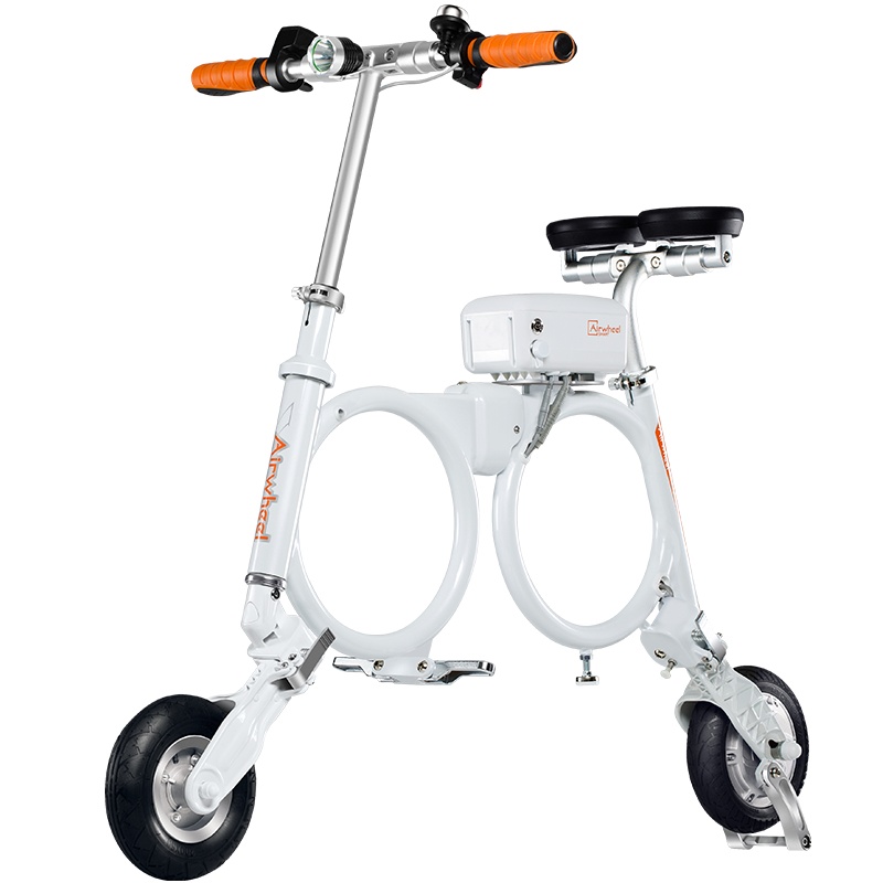 Airwheel爱尔威折叠电动车E3 成人代步车 mini电动车 背包电动车