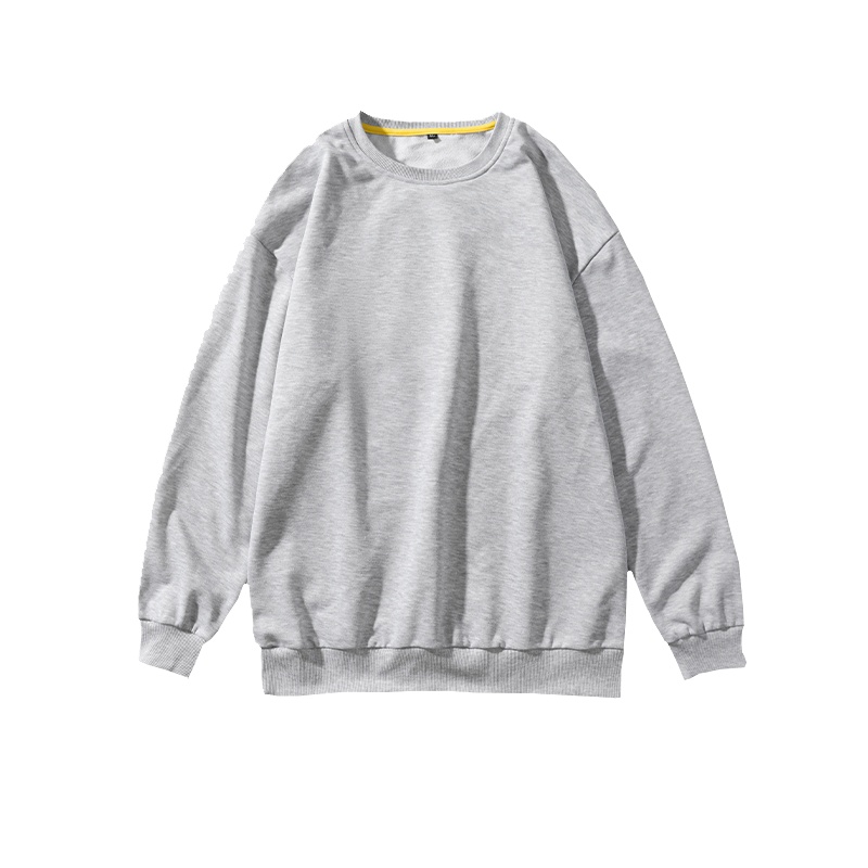 富贵鸟(FUGUINIAO)2021秋冬新款圆领多色卫衣男女情侣基础款宽松落肩版户外休闲衣