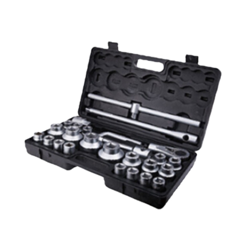 得力 26件套筒组套汽保20mm系列公制组套汽保组套 DL1026B