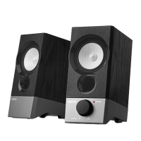 漫步者 R19U 木质纯音2.0迷你桌面音响
