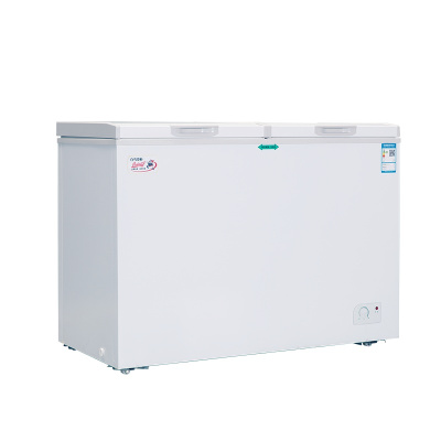 白雪(Baixue) BDX-280DS 280升冰柜 顶开门 卧式冷柜 双温卧式冰柜 冷藏冷冻双间室冷柜