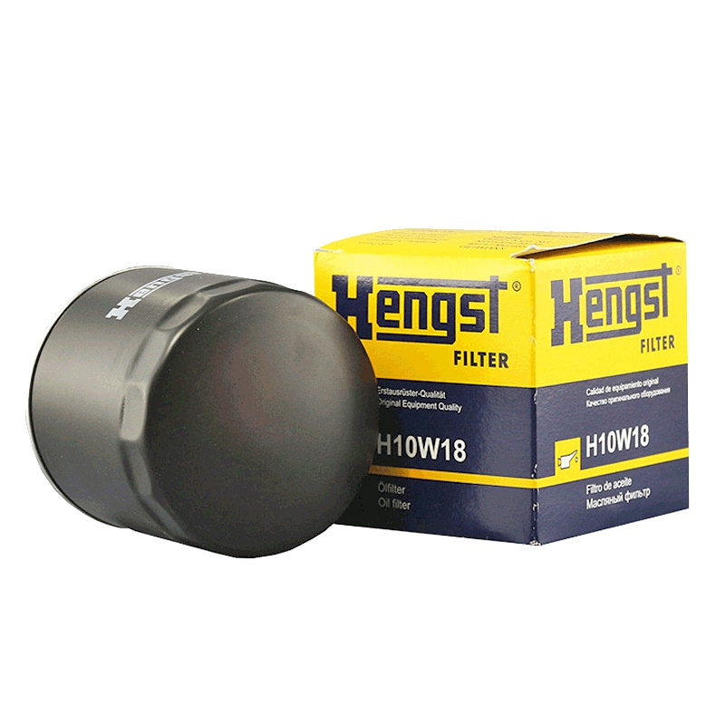 汉格斯特(hengst)机油格滤清器铁壳H10W18适用于蒙迪欧2.5/锐界/探险者/大切诺基4代